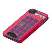 Original british phone box iphone 4 id case