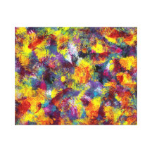 Original Fan Print Wrapped Canvas Art Stretched Canvas Print