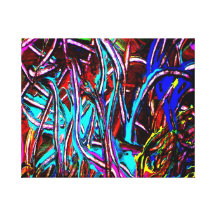 Original Graffiti Art Wrapped Canvas Gallery Wrap Canvas