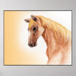 Original Horse Watercolor Painting Print
