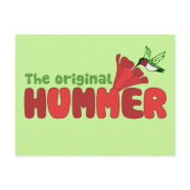 Original Hummer Post Card