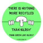 Original Kilroy Green Sticker