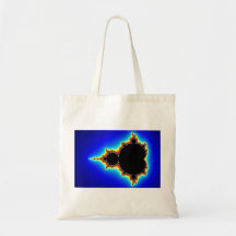 Original Mandelbrot Set 03 - Fractal Tote Bags