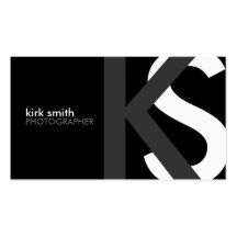 {ORIGINAL} Modern Monogram Business Cards