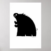 Original monster poster