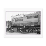 Original Nathan's Hot Dogs (Coney Is., NY) postcards