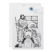 Original Nativity Invitation