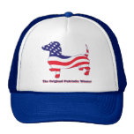 Original Patriotic Wiener/Dachshund Mesh Hat