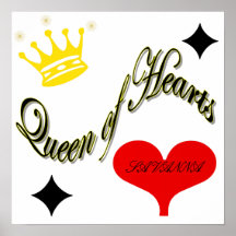 Original Queen of Hearts, SAVANNA Poster