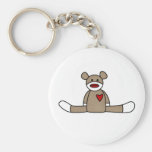 Original Sock Monkey Keychain