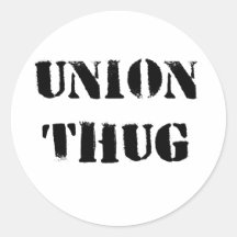 Original Union Thug Stickers