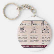 Originate Propose Assist Keychains