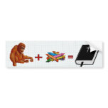 Origins of The Bible bumper stickers
