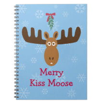 Orignaux de baiser de Head_Mistletoe_Merry d'orign Carnet