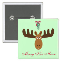 Orignaux de baiser de Head_Mooseltoe_Merry d'orign Badges