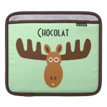 Orignaux de Head_Chocolat d'orignaux Poches iPad