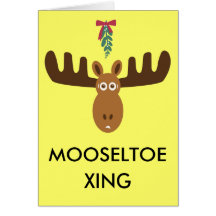 Orignaux Head_Mooseltoe XING Cartes De Vœux