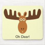 Orignaux Head_Oh cher ! Tapis De Souris