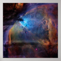Orion Bathed in Blue Print