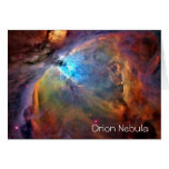 Orion Nebula Greeting Card Blank Inside