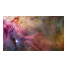 Orion Nebula Hubble Space Business Card Template