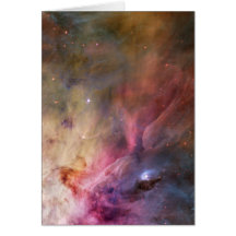 Orion Nebula Hubble Space Card