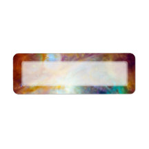 Orion Nebula (Hubble & Spitzer Telescopes) Return Address Label