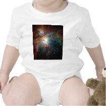 Orion nebula NASA orange starry sky T Shirts