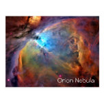 Orion Nebula Postcard Blank Inside