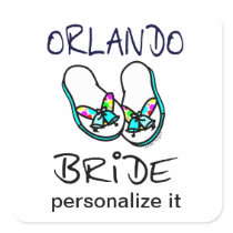 Orlando Bride Stickers