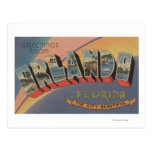 Orlando, Florida - Large Letter Scenes 2 Postcard