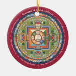 ORNAMENT CERAMIC - Chenrezig + his Mandala