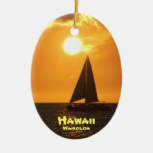 Ornament: Copper Sunset (Oval)