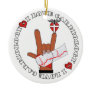 ORNAMENT I Love Sign CARDIOLOGY  NURSE PHYSICIAN