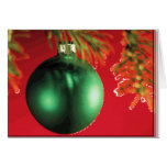 ornament in snow cards