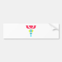Ornament Jugendstil Art Nouveau Auto Sticker