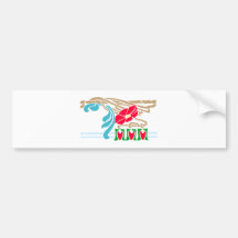 Ornament Jugendstil Art Nouveau Auto Sticker