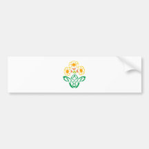 Ornament Jugendstil Art Nouveau Auto Sticker