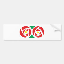 Ornament Jugendstil Art Nouveau Auto Sticker