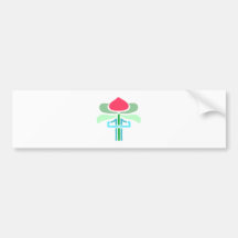 Ornament Jugendstil Art Nouveau Auto Sticker