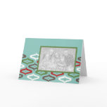 ornament retro photo template cards