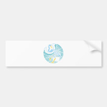 Ornament Vogel bird Jugendstil Art Nouveau Autosticker