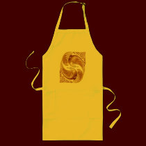 Ornamental Celtic Dragons aprons