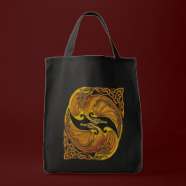 Ornamental Celtic Dragons bags