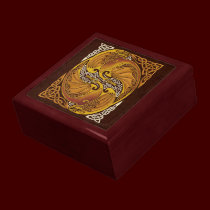 Ornamental Celtic Dragons gift boxes