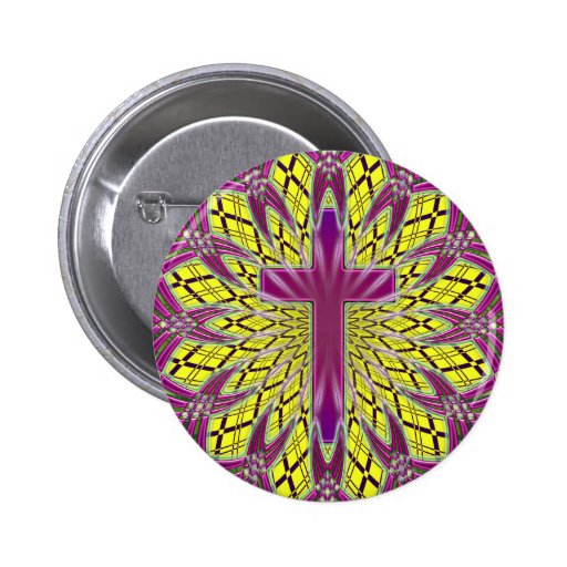 ORNAMENTAL CROSS BUTTONS