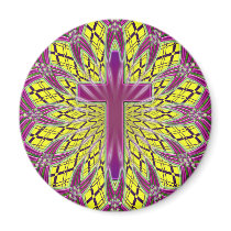 ORNAMENTAL CROSS MAGNETS
