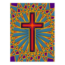 ORNAMENTAL CROSS POST CARDS