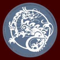 Ornamental Dragon stickers
