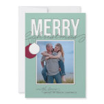 Ornamental Holiday Photo Card invitations